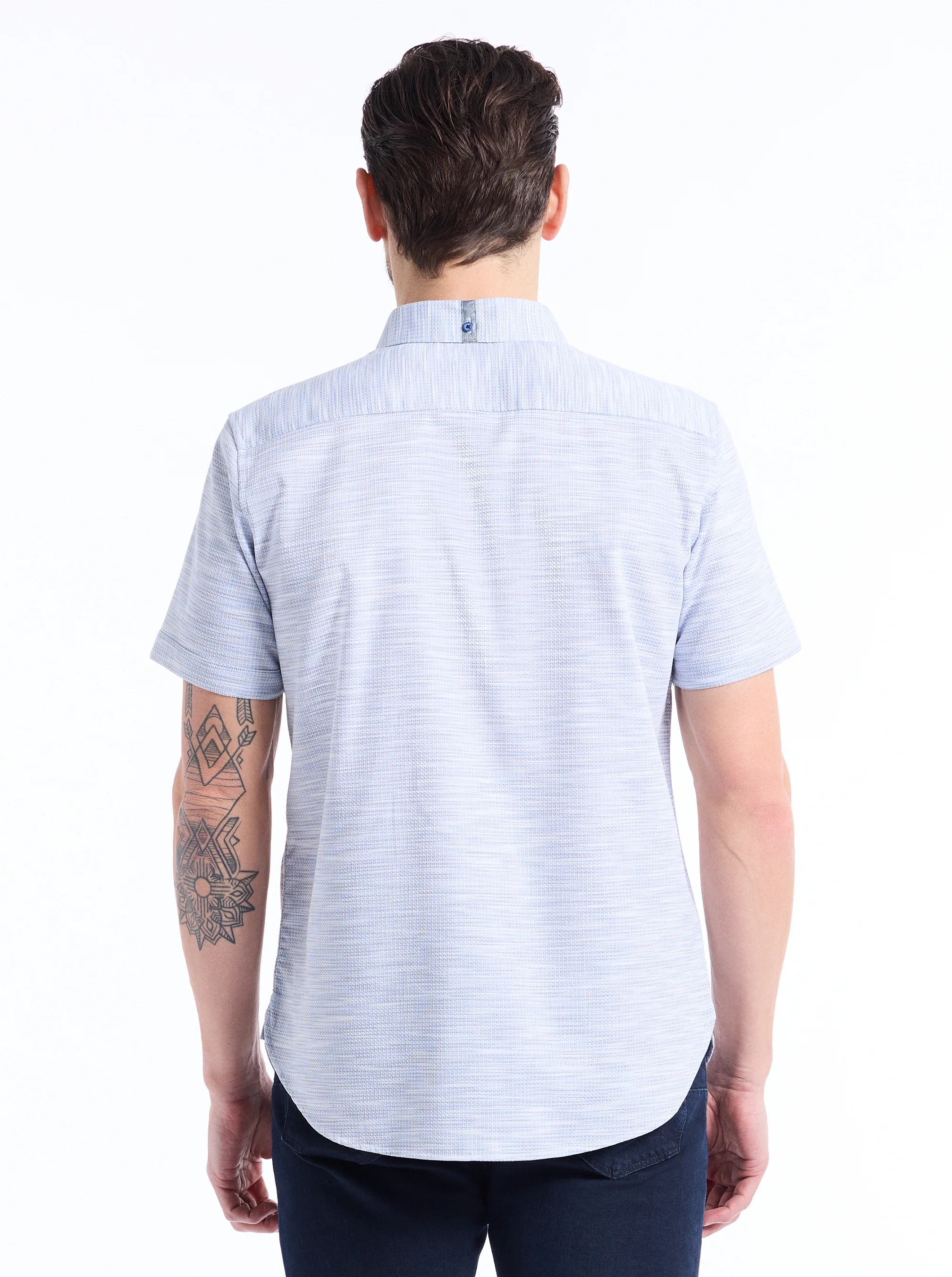CASTRO SHORT SLEEVE BUTTON DOWN SHIRT - Image 6