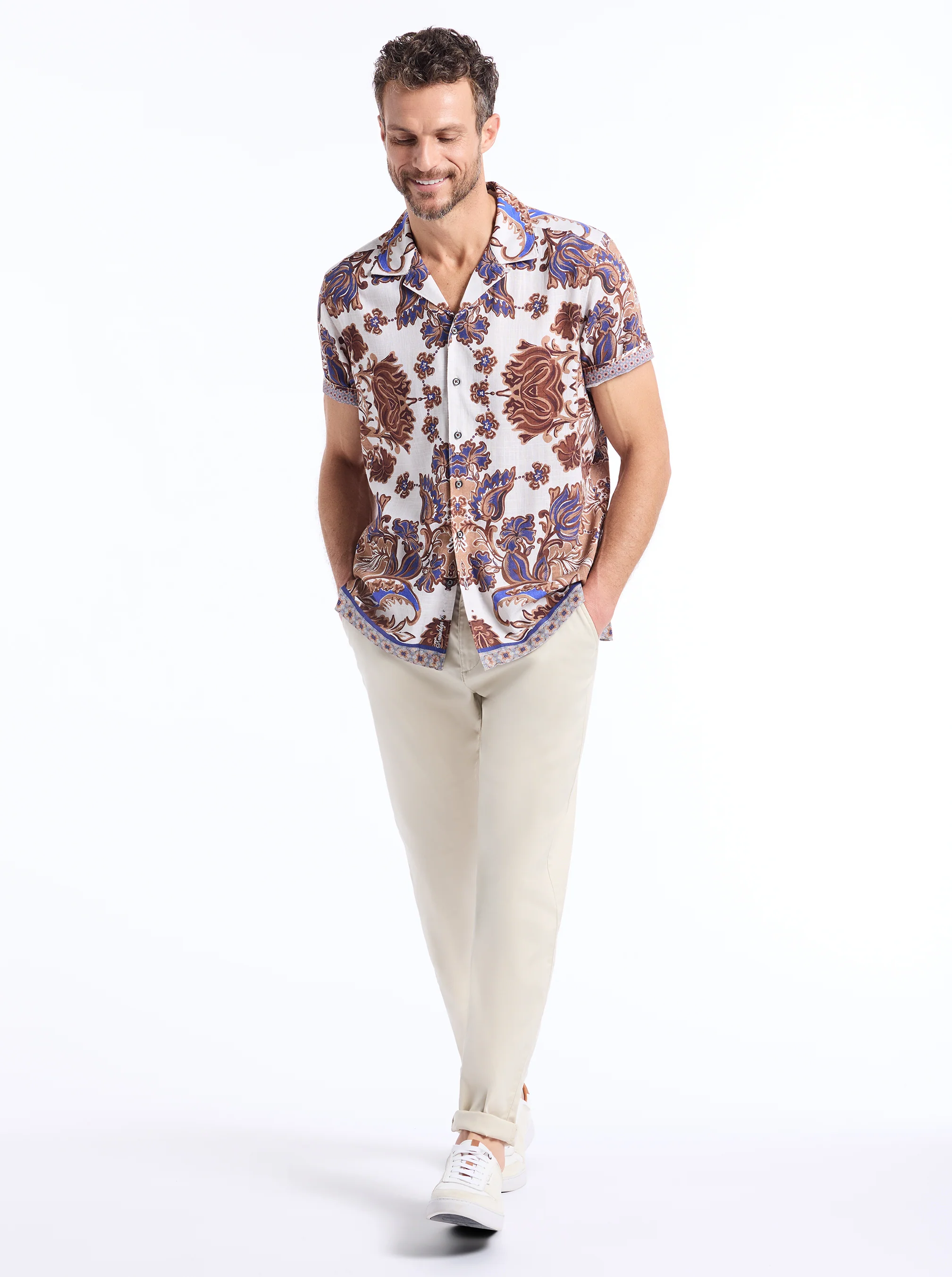 DUNBRIDGE SHORT SLEEVE BUTTON DOWN SHIRT - Image 8