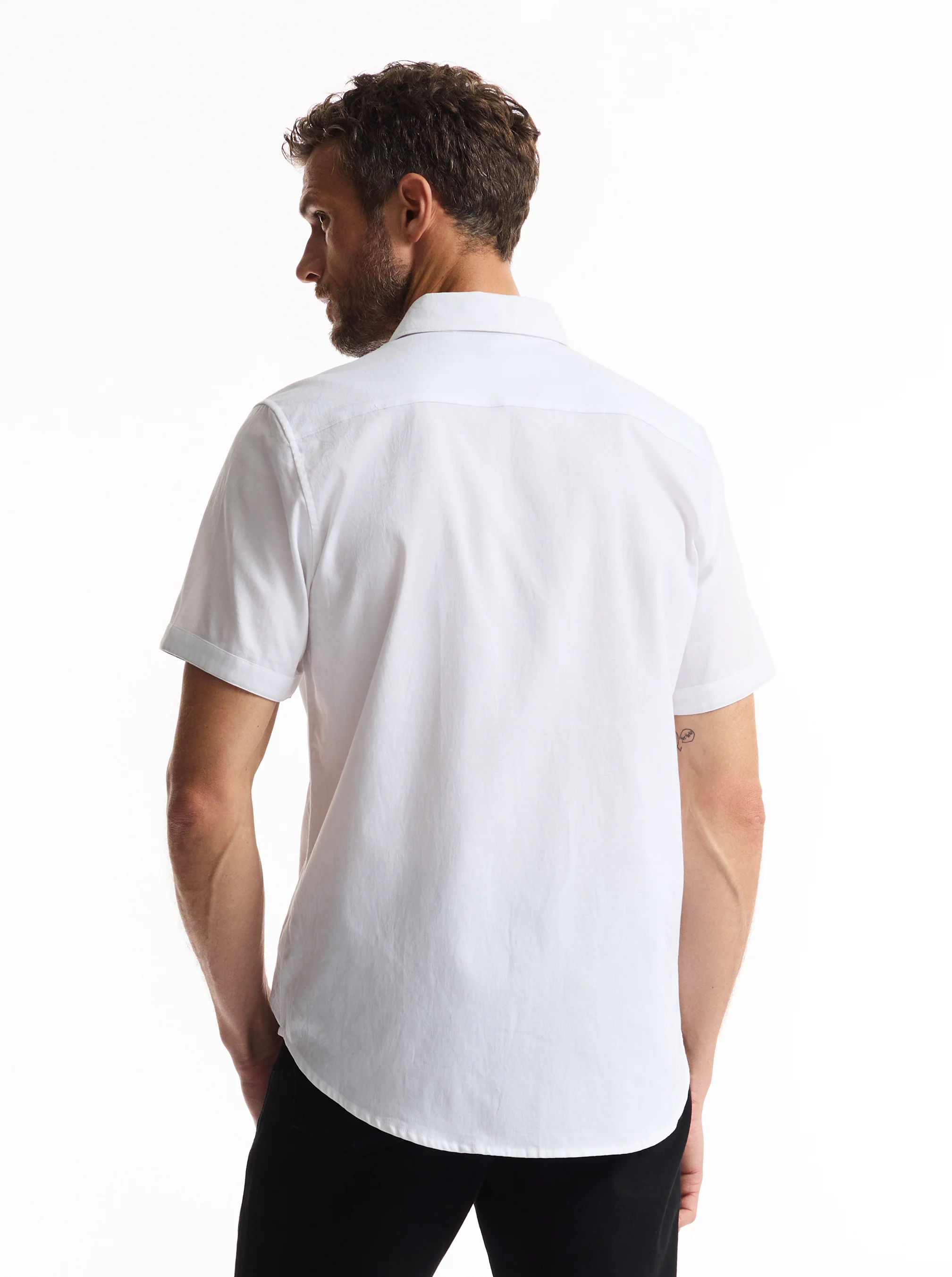 HIGHLAND SHORT SLEEVE BUTTON DOWN SHIRT BIG - Image 13
