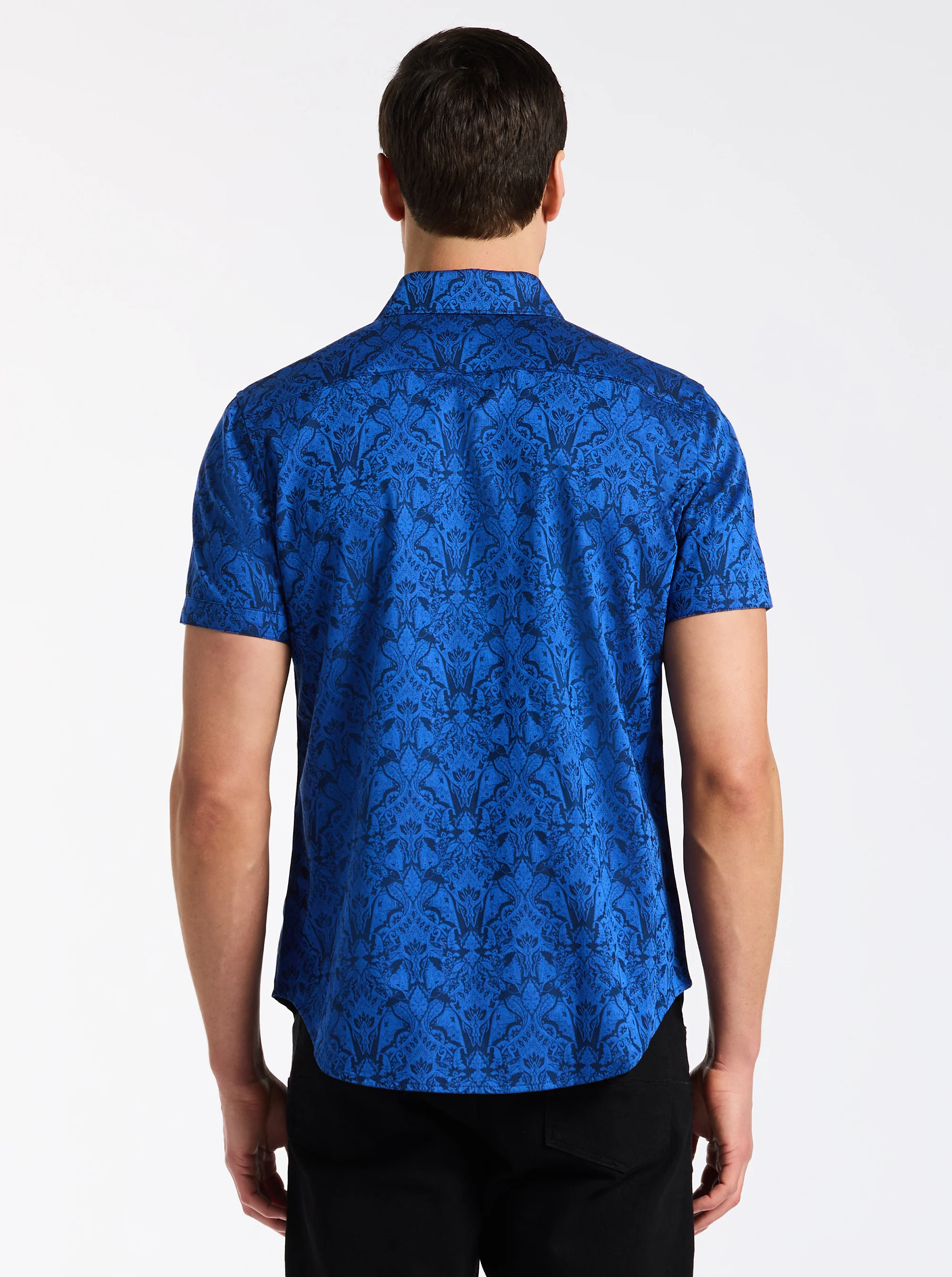 HIGHLAND SHORT SLEEVE BUTTON DOWN SHIRT BIG - Image 28