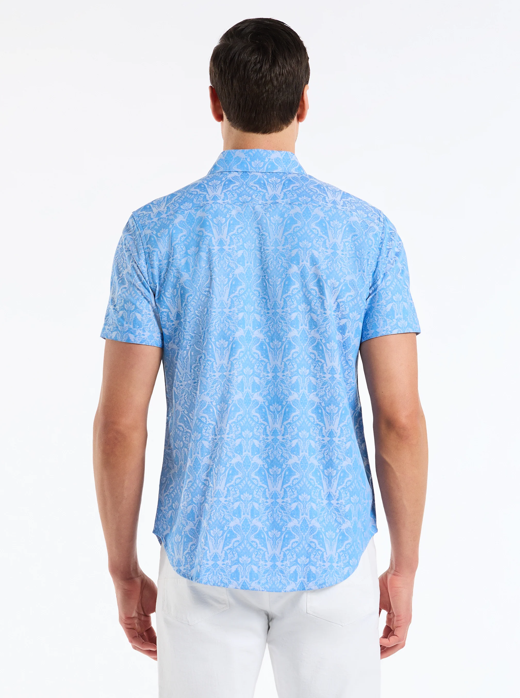 HIGHLAND SHORT SLEEVE BUTTON DOWN SHIRT BIG - Image 5