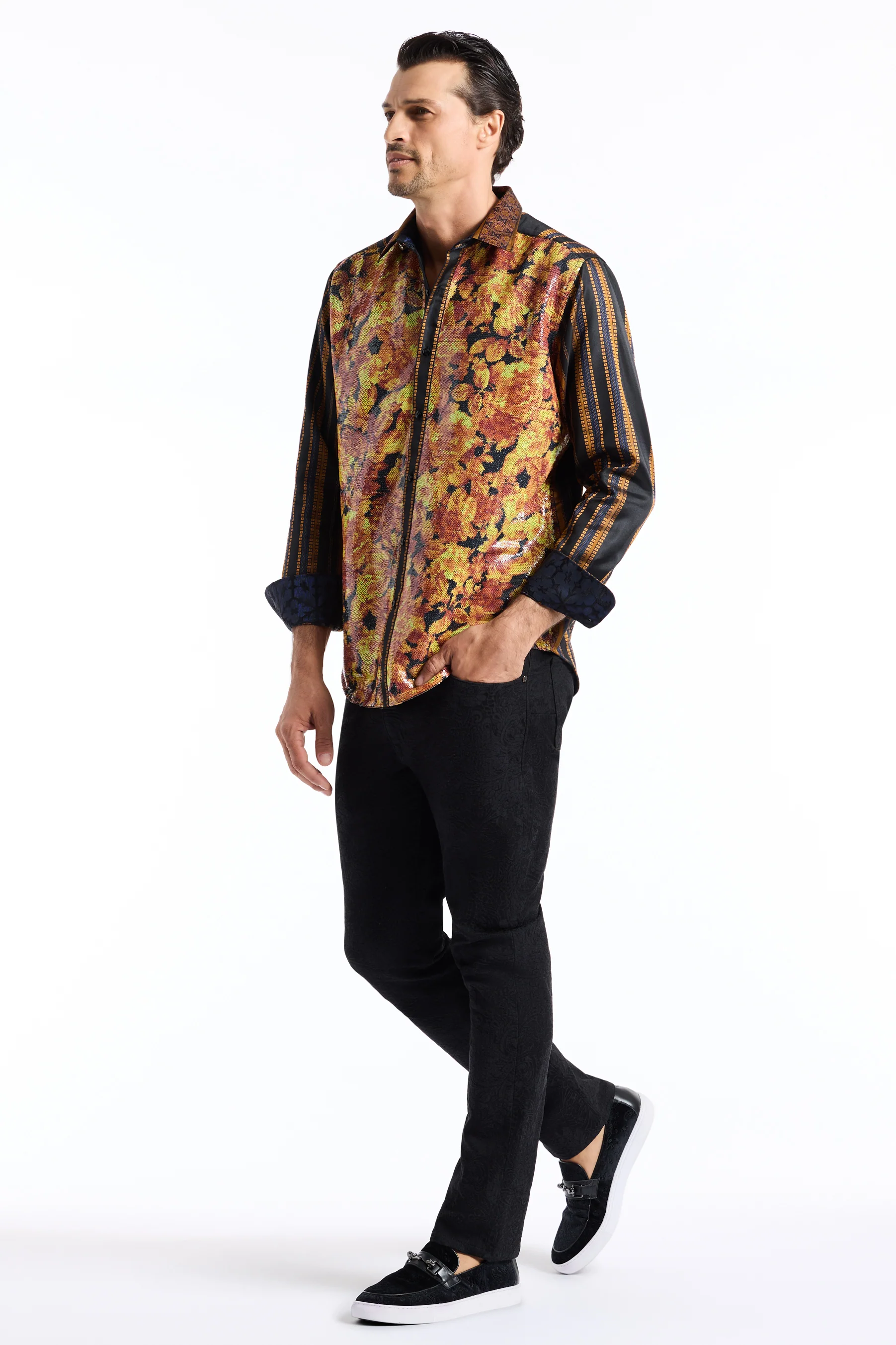 LIMITED EDITION NEVER FALES LONG SLEEVE BUTTON DOWN SHIRT - Image 10