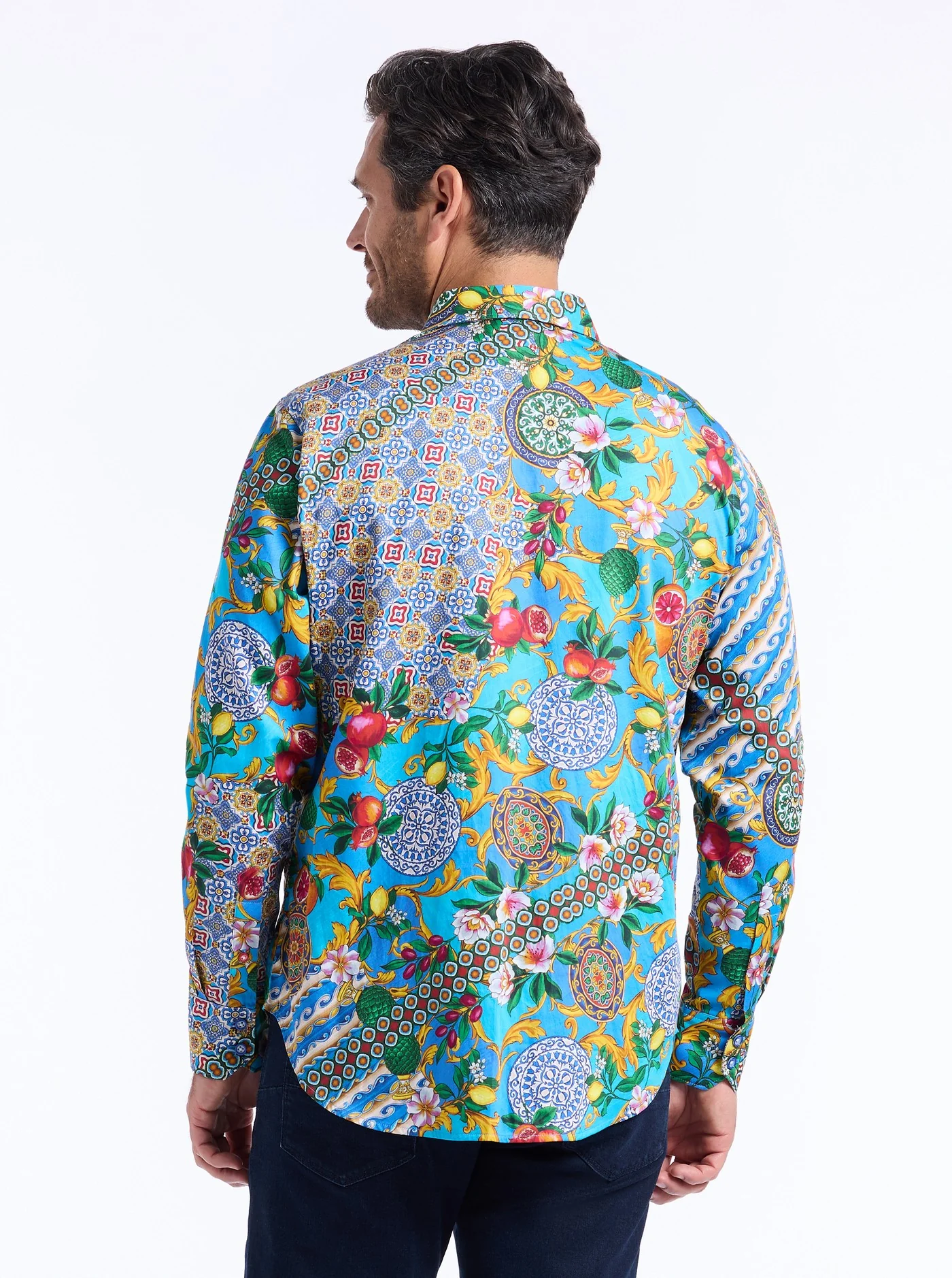 NORTHUMBRIA LONG SLEEVE BUTTON DOWN SHIRT - Image 7