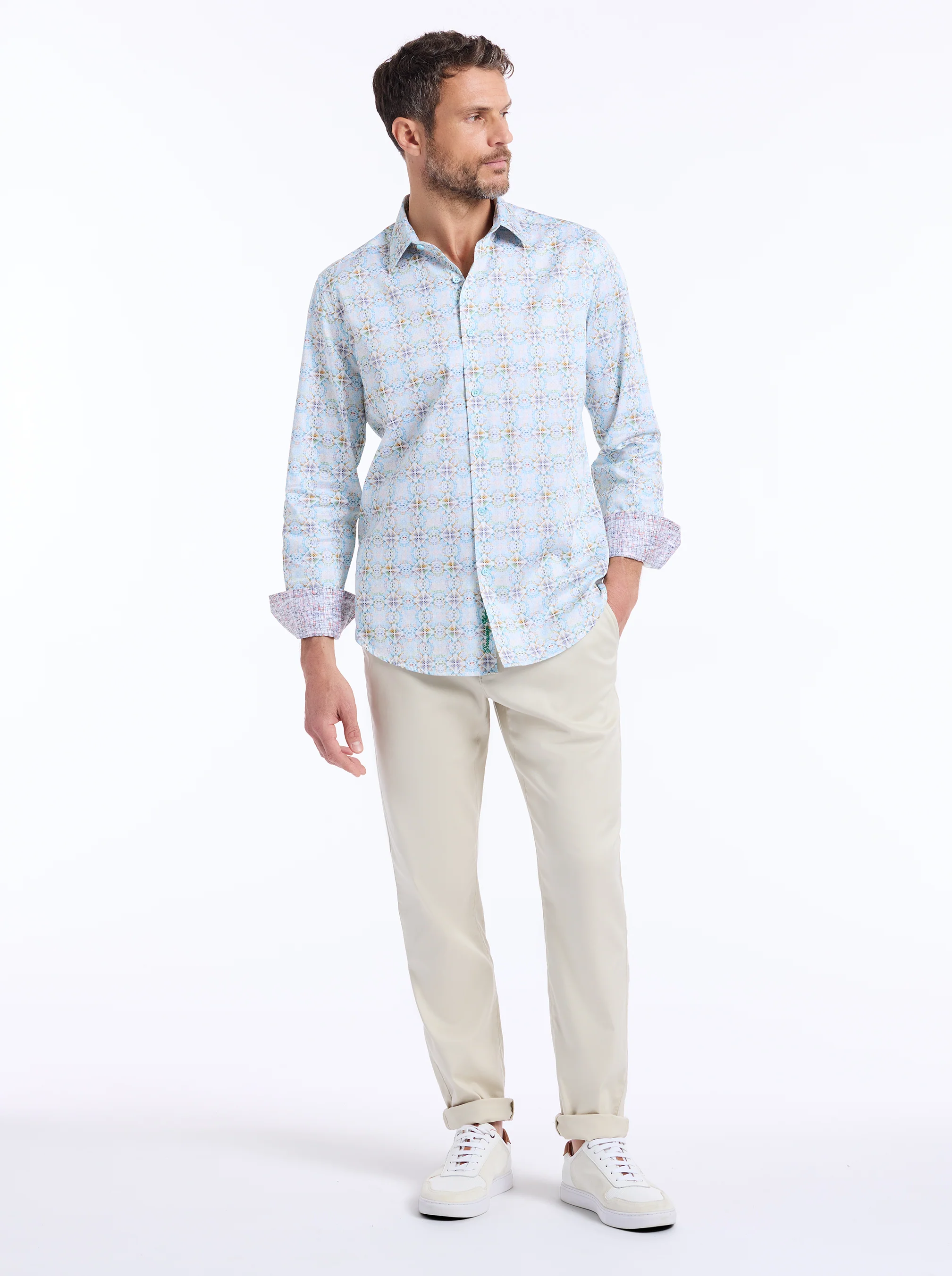 RUNNYMEDE LONG SLEEVE BUTTON DOWN SHIRT - Image 7
