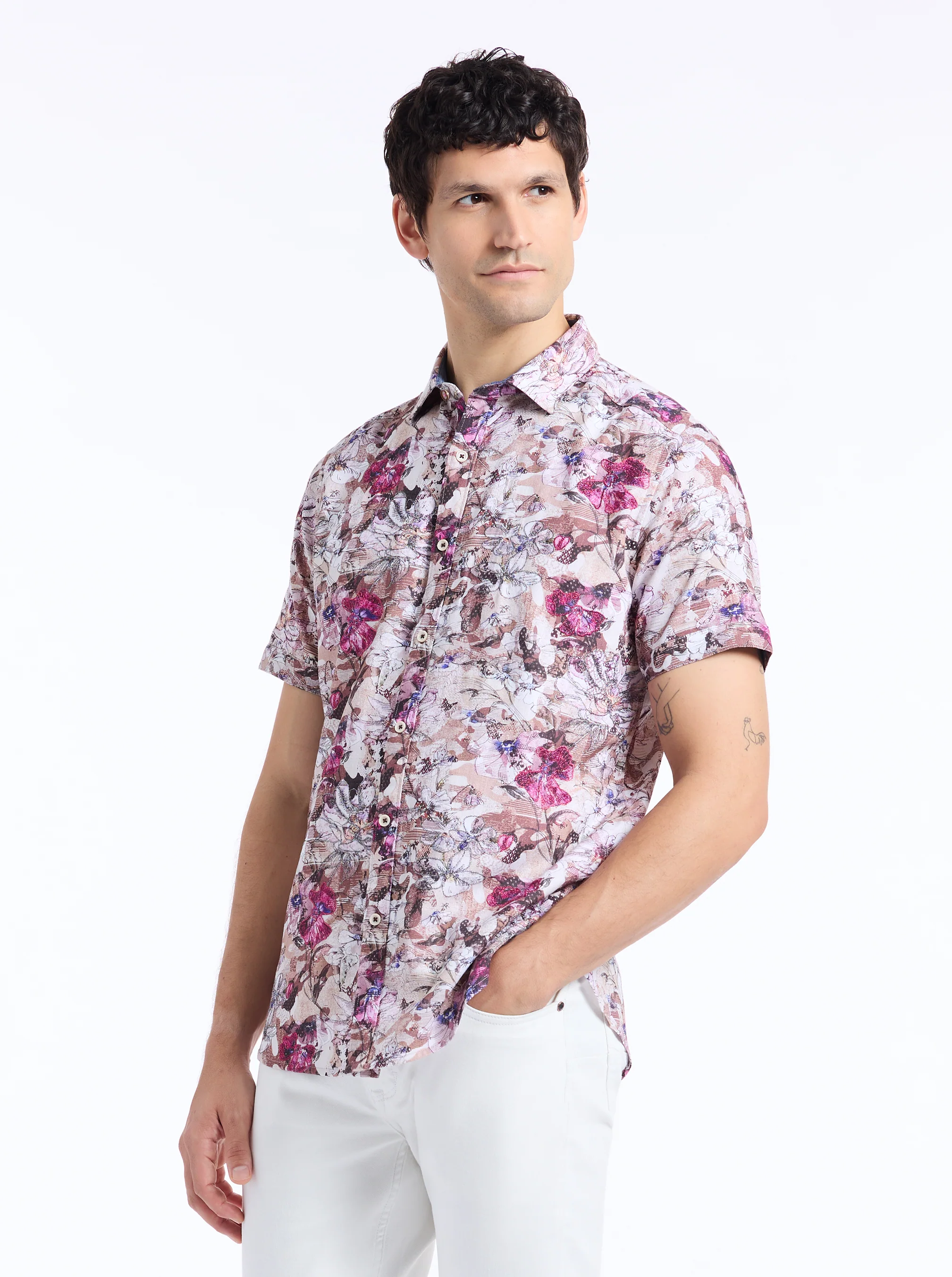 SHILLINGFORD SHORT SLEEVE BUTTON DOWN SHIRT - Image 8