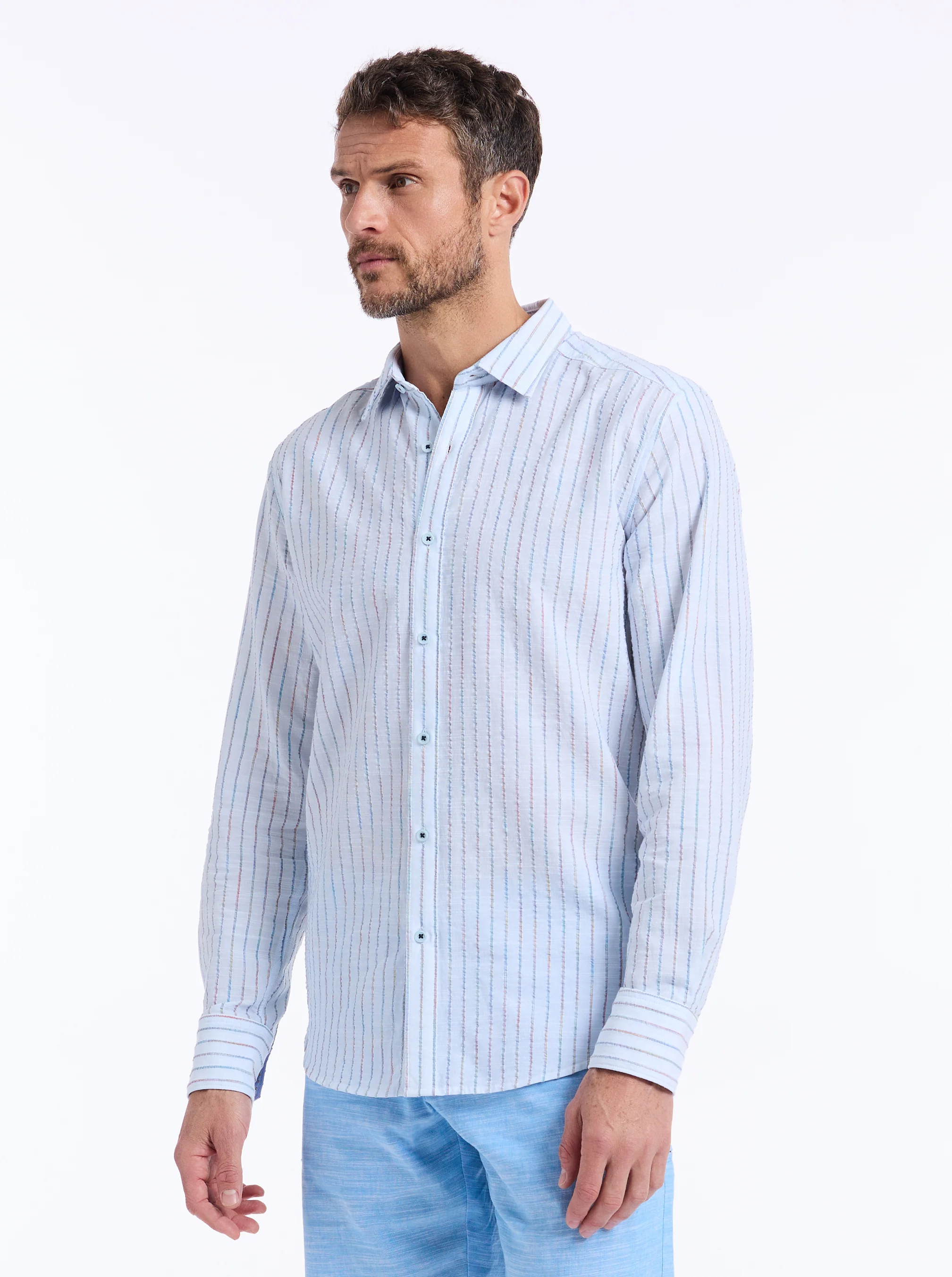WYTHBURN LONG SLEEVE BUTTON DOWN SHIRT - Image 6